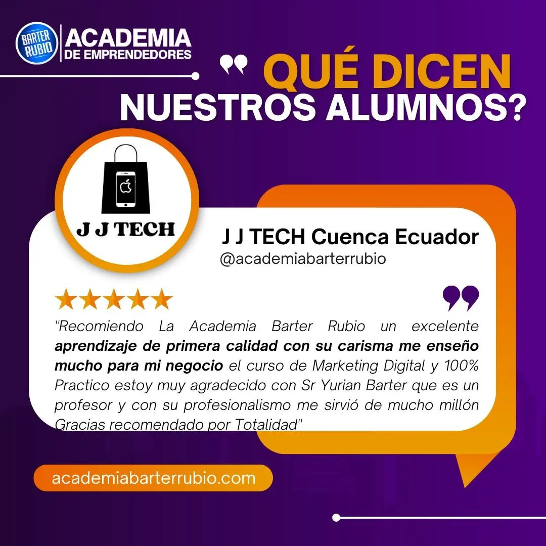 Caso de éxito #8: JJ TECH Cuenca Ecuador - JJ TECH