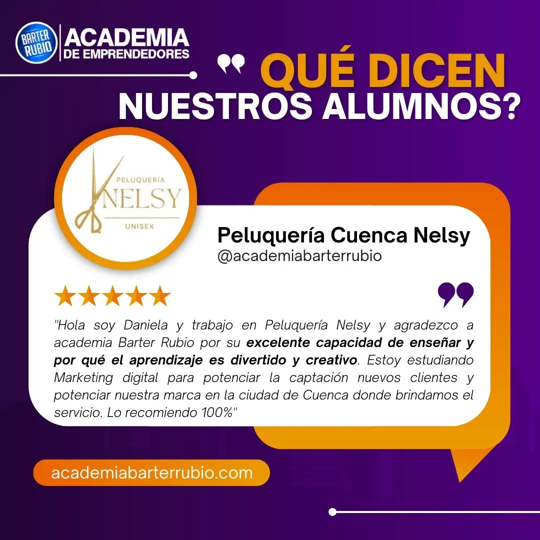 Caso de éxito #4: Peluquería Cuenca Nelsy - Nelsy