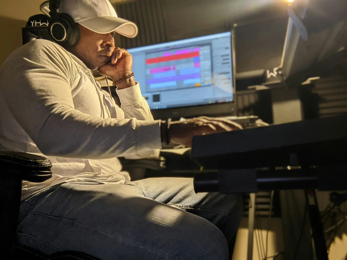 Productor musical en Boca Chica