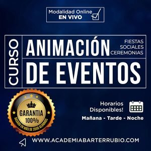 mejor curso de animación de eventos