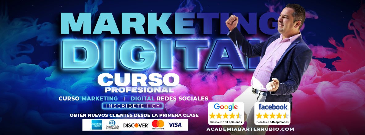 diseño de portada curso marketing digital